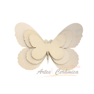Mariposas en madera x 3 piezas